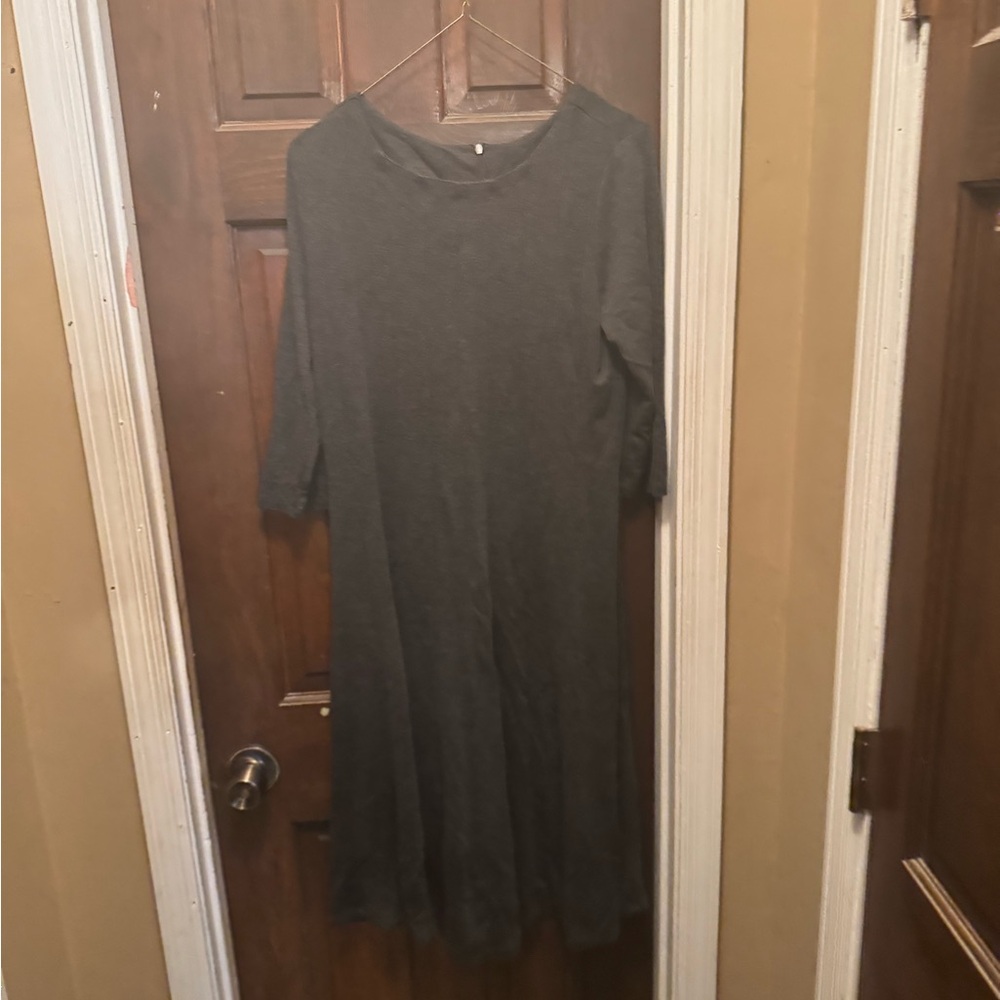 Women’s Blair Size 10 Elegant Gray Women's Maxi Dress